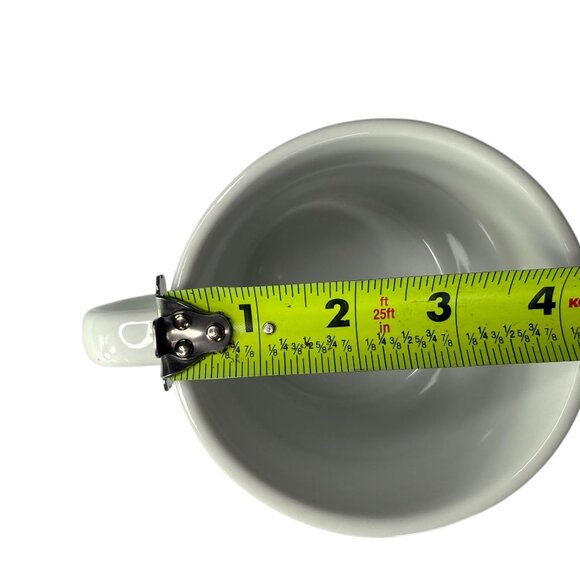 Large Oversized Ceramic Mug, White WASHINGTON State Cities Brand: 222 Fifth PTS - Picture 6 of 6